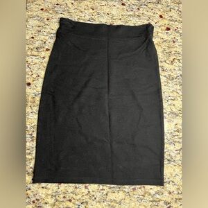 Classic Black Pencil Skirt